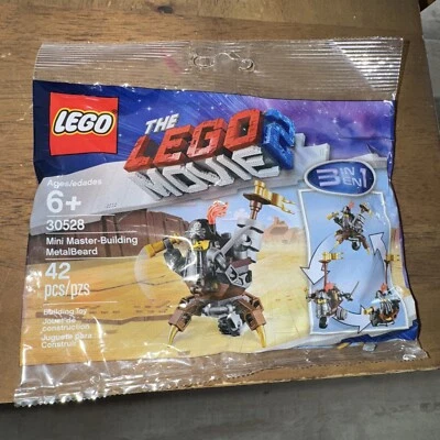 LEGO 30528 Retired The Lego Movie Mini Master Metal Beard Polybag New Sealed% - Image 1 of 4