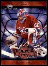 2002-03 Upper Deck MVP Masked Men Jose Theodore Montreal Canadiens #MM3 R117
