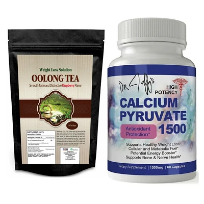乌龙茶减肥减肥钙pyruvate抗氧化膳食补充剂 — 第 1/4 张图片
