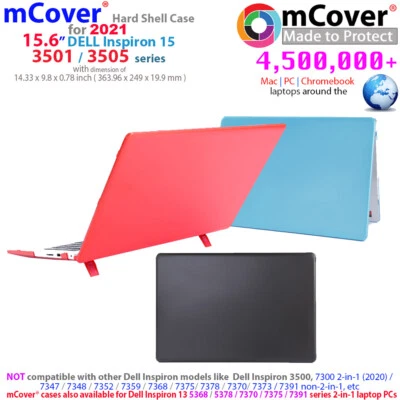 NUEVO estuche rígido mCover® para portátil Dell Inspiron 15 3501 3505 2021 15,6" Foto 1 de 4