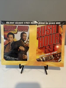 Rush Hour 3 (Rush Hour 1-2-3 Hinter den Kulissen Buch) Neu DVD Versiegelt - Bild 1 von 2