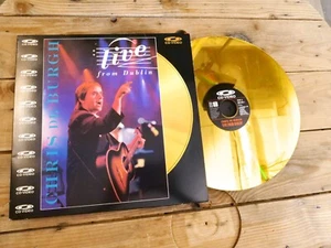 CHRIS DE BURGH LIVE FROM DUBLIN LASERDISC PAL LD EX COVER EX ORIGINAL 1990 - Picture 1 of 6
