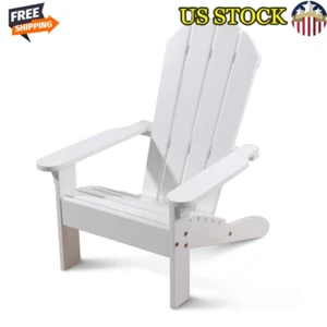 Wooden Adirondack Child Chair Outdoor Furniture Patio Pool Grass Age 3+ Modern - Picture 1 of 4