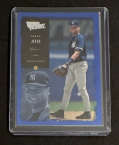 2000 Upper Deck Ultimate Victory #39 Derek Jeter Blue Foil New York Yankees - Picture 1 of 2