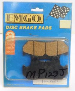 EMGO Front Brake Pads for Honda CB GB GL VT FT VF CBX CN 250-1100 431A0-MA3-004 - Picture 1 of 2