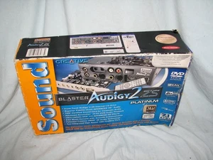 Sound Blaster Audigy 2 ZS Platinum Sound Card New in Open Box - Afbeelding 1 van 4