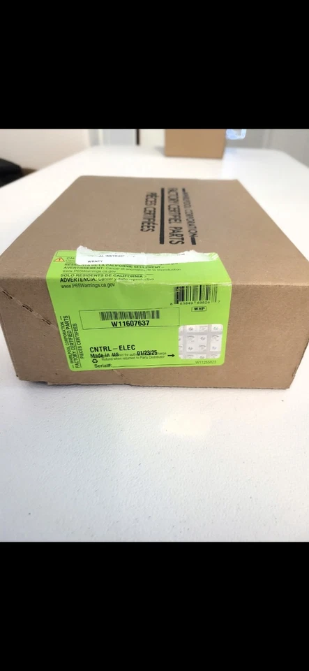 Genuine OEM Whirlpool W11607636 WASHER CONTROL Board - Image 1 of 1