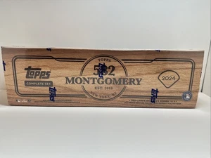 2024 Topps 582 Montgomery Factory Sealed Baseball Card Set Complete - Picture 1 of 3