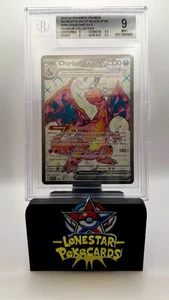 2023 POKEMON SVP CHARIZARD EX PREMIUM COLLECTION PROMO #056 CHARIZARD EX BGS 9 - Picture 1 of 2