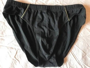 SKIMY  CLASSIC MEN'S SWIM BRIEFS  NAVY BLUE SIZE 7 EU / LARGE / 36'' US - Bild 1 von 12