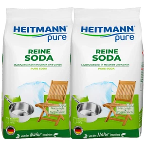 Heitmann Pure Reine Soda - Hochwertige Back-Soda im Doppelpack (2x500 g) - Bild 1 von 1