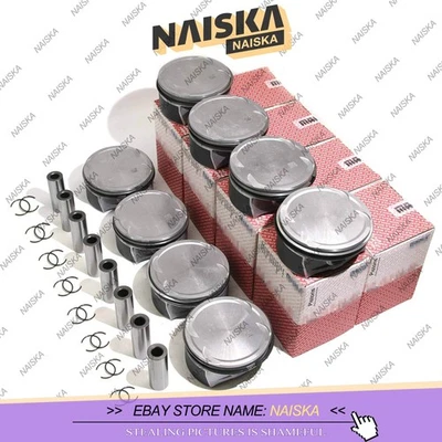 8x Kit Pistones y Anillos STD Φ102 Para Mercedes-Benz W204 W211 ML63 CL63 M156 6.3L Foto 1 de 4