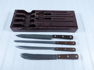 Cutco Messer Teilset Vintage erste Generation 32 33 34 35 mit #40 Halter - Bild 1 von 12