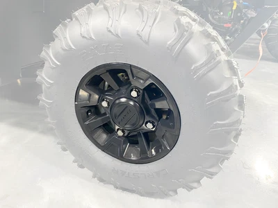 2020-2025 Polaris Ranger 1000 / Crew OEM Front Rim 12" Black Wheel 1523292-266 - Image 1 of 4