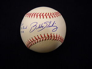 Bubba Starling Autographed OML Baseball Kansas City Royals/ JSA