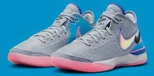 Nike Zoom LeBron NXXT GEN "1984" Wolf Grey Pink DR8784-002 Men's 7.5 Women's 9 - Picture 1 of 8