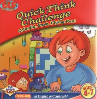 Quick Think Challenge (Ages 4-7) (PC-CD, 2008) for Windows -NEW in Retail Sleeve - Image 1 of 2