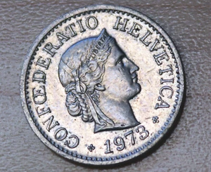 1973 Switzerland 10 Rappen - Picture 1 of 2