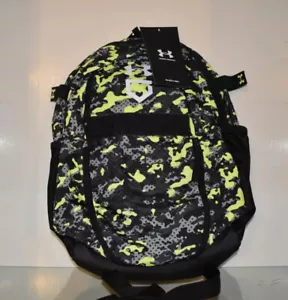 Under Armour Kids' UA Ace 2 T-Ball Backpack 1365313 003 Black/High-Vis Yellow - Picture 1 of 6