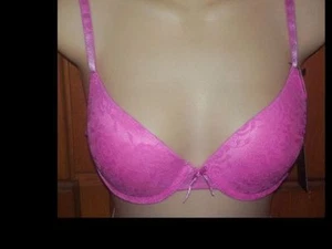 Rampage Lace Overlay UW Push-Up Bra 34C LILAC - Picture 1 of 1