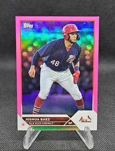 2023 Topps Pro Debut Joshua Baez Fuchsia Foil 045/199 #PD-37 - Picture 1 of 2