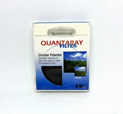 Circular Polarizer Quantaray Filter 55mm - Image 1 of 4