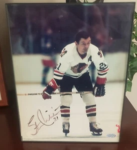 Stan Mikita Blackhawks Signed/Autographed 8x10 Framed Photo - Picture 1 of 1