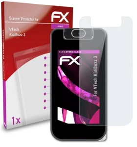 atFoliX Glass Protector for VTech KidiBuzz 3 9H Hybrid-Glass - Picture 1 of 8