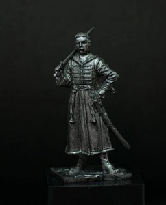 Tin Toy Soldier Ukrainian Zaporozhye Cossacks Warriors Miniature Statue 54 mm - Picture 1 of 4