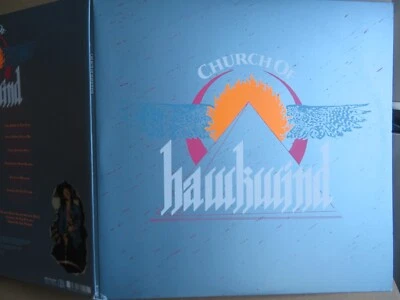 HAWKWIND  -  CHURCH of Hawkwind -  re 2014 -  2LP  180g - Transparent Clear / EX - Photo 1/3