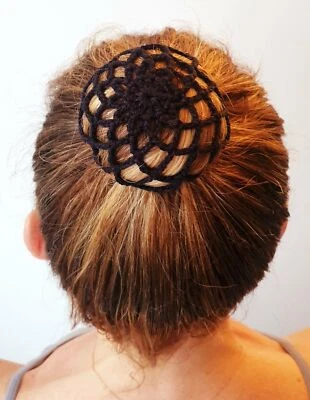 Crochet Ballet Bun Nets - Black - Image 1 of 2