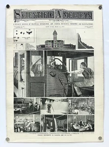1895 WISSENSCHAFTLICHE AMERIKANISCHE JOURNAL SCIENCE MECHANICS PURDUE UNIVERSITY LA FAYETTE - Bild 1 von 6