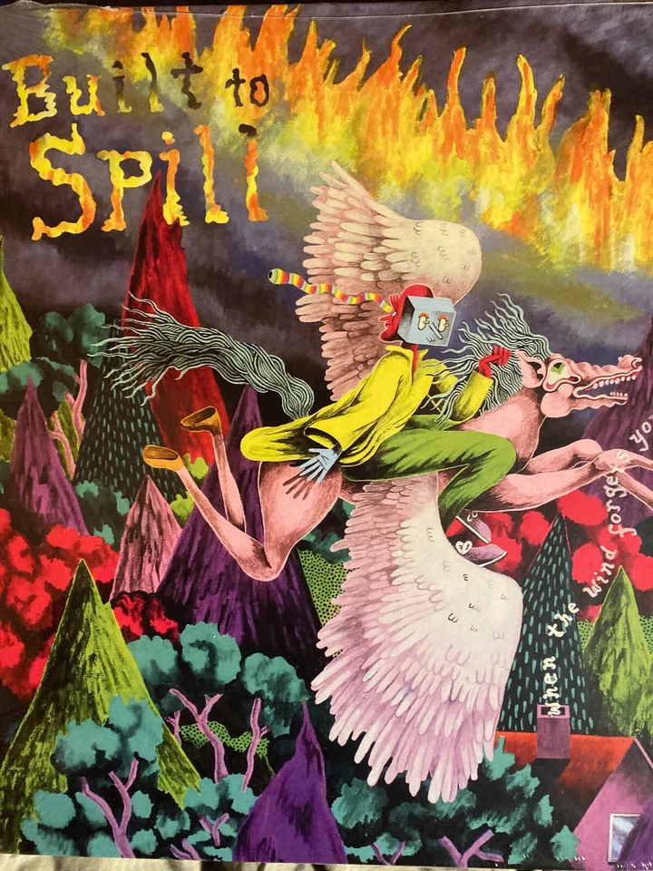 BUILT TO SPILL WHEN THE WIND FORGETS YOUR NAME VINYL LP, NEW AND SEALED - Image 1 of 1