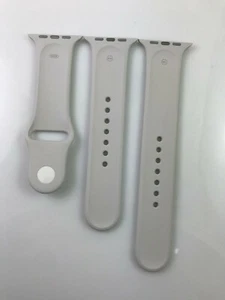 Original Apple Watch Sport Band 44mm 45MM 46MM Cloud Gray White Ceramic Pin rare - Picture 1 of 12