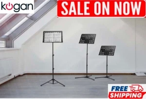 Kogan Adjustable Music Stage Stand Heavy Duty Folding Sheet Conductor Foldable - Picture 1 of 4