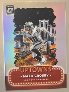 MAXX CROSBY 2024 DONRUSS OPTIC UPTOWNS SP HOLO PRIZM RAIDERS - Bild 1 von 2