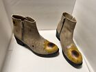 Goby Ankle Boots Women’s Print Sunflower 39/8.5
