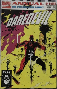 Daredevil Comic Book Part1 The Von Stricken Gambit 64 Pages! 1991 VF/NM B025 - Picture 1 of 3