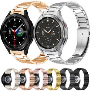 Stainless Steel Metal Watch Band Strap For Samsung Galaxy Watch 4 Classic 5 Pro