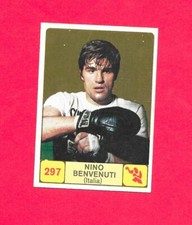 NINO BENVENUTI BOXE CARD CAMPIONI DELLO  SPORT1968/69 PANINI SEE  POTO EXCELLENT