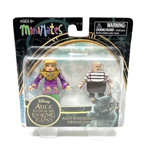 Minimates Alicia a través del espejo Alicia Kingsleigh Tweedledee Figuras - Imagen 1 de 3