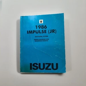 Isuzu Impulse 1986 OEM Shop Service Repair Manual Wiring Diagrams Diagnostic DYI - Picture 1 of 6