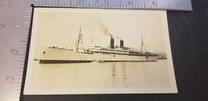Cartolina di spedizione anni '20 RPPC SS City of Los Angeles con rimorchiatori che la guidano - Foto 1 di 2