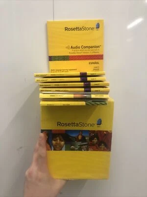 💿 Rosetta Stone Spanish (Latin America) Level 1-5 COMPLETE - CDs & Software - Image 1 of 4