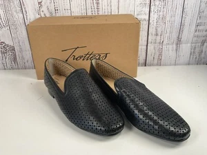 Trotters mocassino donna zenzero nero tomaia in pelle traforata taglia 10M - Foto 1 di 5