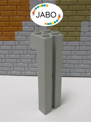 (B6/29) Lego 1x 6056 rail de guidage ancien gris clair château guide de porte... - Photo 1/2