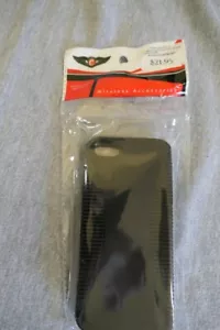 NEW 5.25" H Black Hybrid TPU Hard Phone Cover Case Apple iPhone 5 - Picture 1 of 6