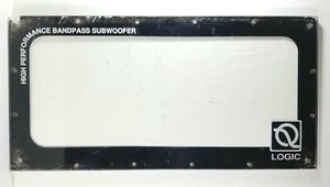 Q Logic High Performance Bandpass Subwoofer 24x12x3/8" Plexiglass Cabinet Cover - Picture 1 of 10