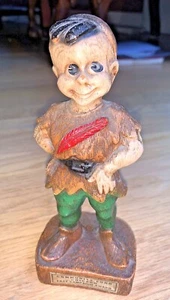 1947 COMMUNITY FUND CHICAGO - CAMPAIGN AWARD - with PIXIE / PETER PAN Figurine - Picture 1 of 10