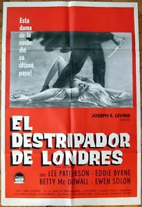 JACK THE RIPPER 1959 1SH FILMPLAKAT ARGENTINIEN El Destripador De Londres - Bild 1 von 5